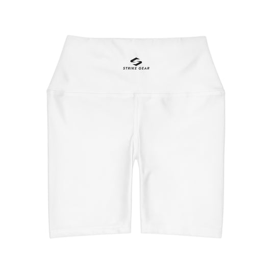 High Waisted Yoga Shorts (AOP)