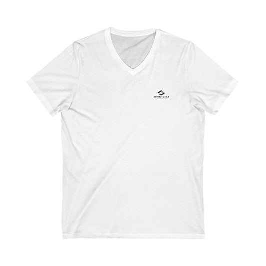 Unisex Jersey Short Sleeve V-Neck Tee